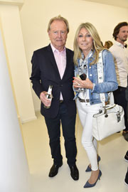 Christian von Pfuel, Carolin Riess / Vernissage Jonas von Ostrowski in der artgallery.munich in München am 26.06.2018 / Foto: BrauerPhotos / S.Brauer fuer artgallery.munich